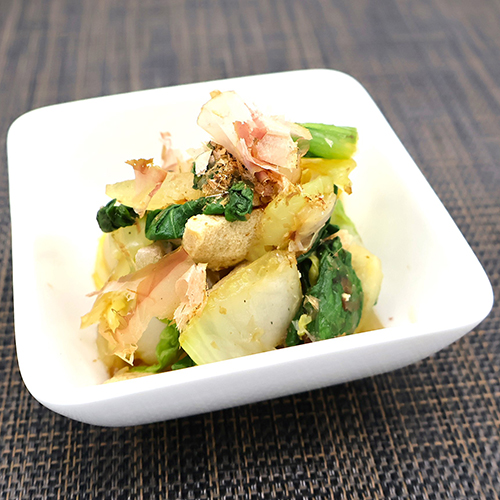 チンゲン菜のおかか和え