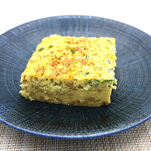 ねぎ納豆卵焼き